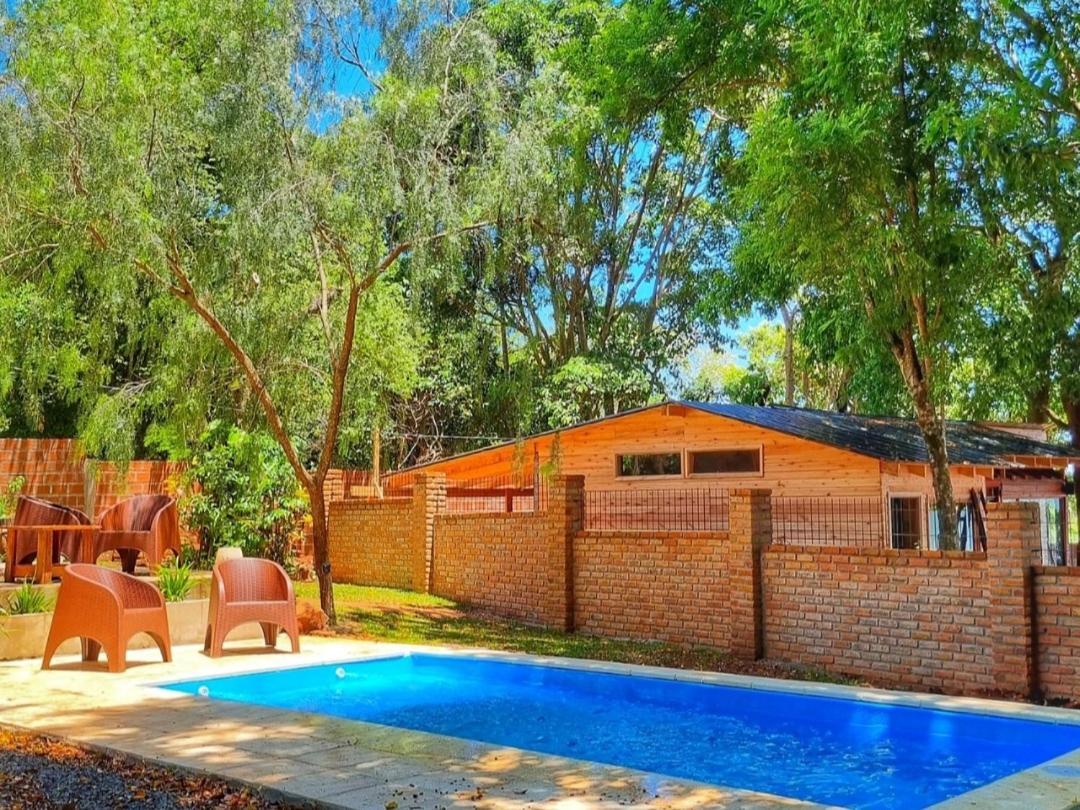 プエルト・イグアス La Casa Del Lago Urugua-Iヴィラ エクステリア 写真